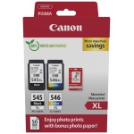 Komplet kartuš Canon PG-545XL + CL-546XL original + foto papir