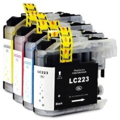 Komplet kartuš za Brother LC223, kompatibilna