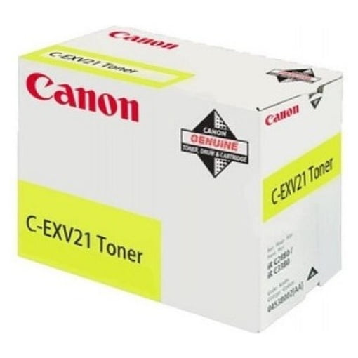 Toner Canon C-EXV 21 rumena, original - Kartuse.si