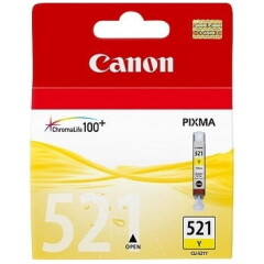Originalna kartuša za Canon CLI-521, rumena