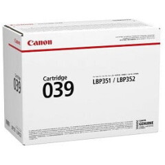 Originalni toner za Canon CRG-039, črn