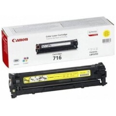 Originalni toner za Canon CRG-716, rumen