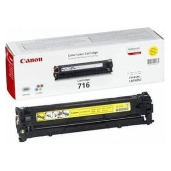 Toner Canon CRG-716 rumena, original - Kartuse.si