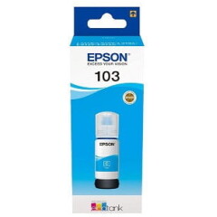 Originalno črnilo za Epson 103 (C13T00S24A), modro