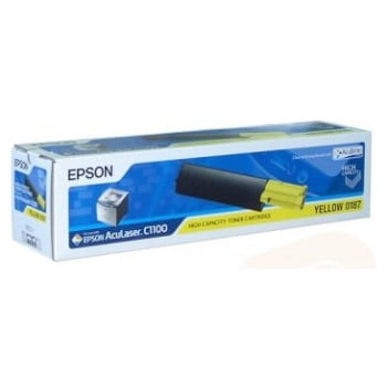 Toner Epson S050187 rumena, original - Kartuse.si