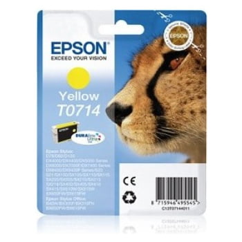 Kartuša Epson T0714 rumena, original - Kartuse.si