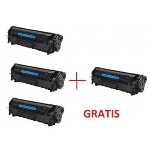 Komplet tonerjev za HP 12A (Q2612A) kompatibilna, 3+1 GRATIS - Kartuse.si