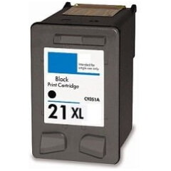 Nova kompatibilna kartuša za HP-21XL, črna