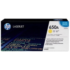 Originalni toner za HP 650A (CE272A), rumen