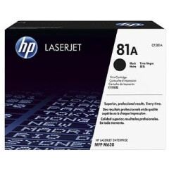 Originalni toner za HP 81A (CF281A), črn