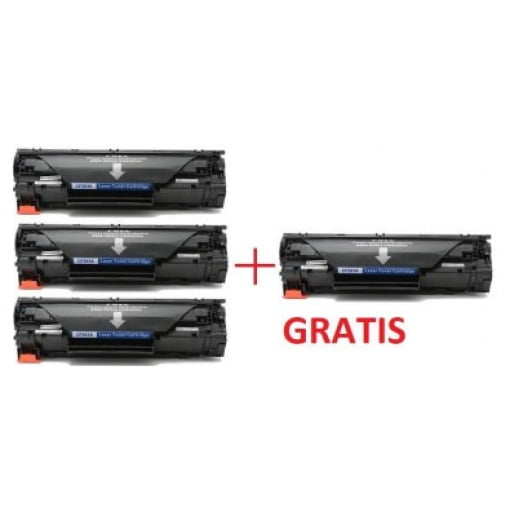 Komplet tonerjev za HP 83A (CF283A) kompatibilna, 3+1 GRATIS - Kartuse.si