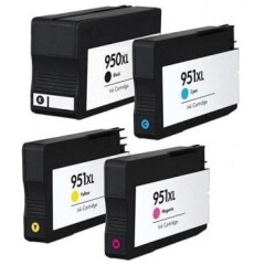 Komplet kartuš za HP 950XL + 951XL, kompatibilna