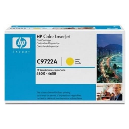 Toner HP C9722A rumena, original - Kartuse.si