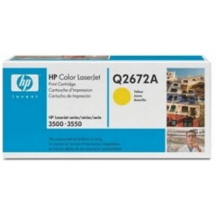 Originalni toner za HP Q2672A, rumen
