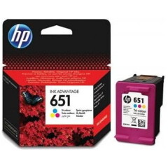 Originalna kartuša za HP 651 (C2P11AE), barvna