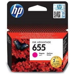 Originalna kartuša za HP 655 (CZ111AE), škrlatna