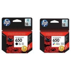 Komplet kartuš HP 650 (BK + CMY), original