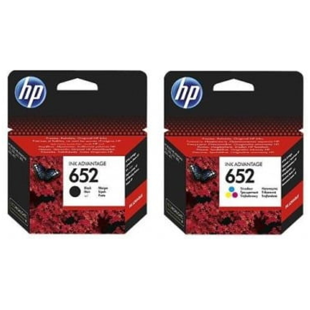 MWT Tintenpatrone Kompatibel Mit HP 652 (652C) Für DeskJet Ink Advantage 4535 U.a. – Farbe CMY