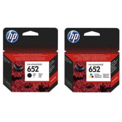 Komplet kartuš HP 652 (BK + CMY), original