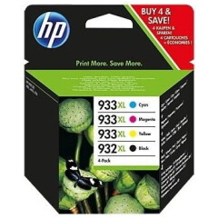Komplet kartuš HP 932XL + 933XL (C2P42AE), original Odprodaja Poškodovana embalaža