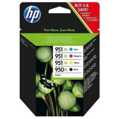Komplet kartuš HP 950XL + 951XL (C2P43AE), original