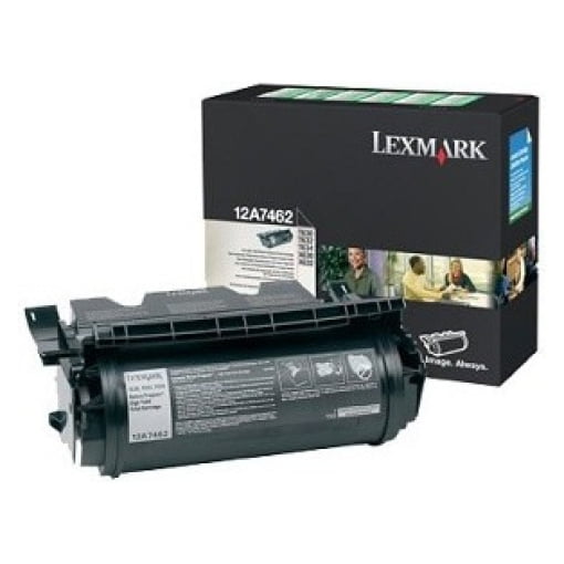 Toner Lexmark 12A7462 črna, original - Kartuse.si