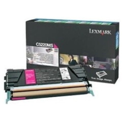 Originalni toner za Lexmark C5220MS, škrlaten