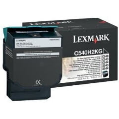 Originalni toner za Lexmark C540H1KG črna, črn