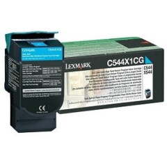 Originalni toner za Lexmark C544X1CG modra, moder