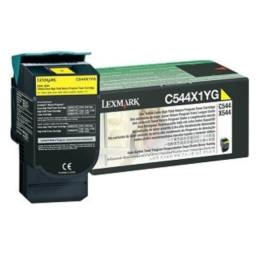 Toner Lexmark C544X1YG rumena, original - Kartuse.si