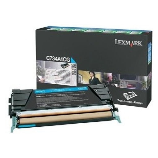 Toner Lexmark C734A1CG modra, original - Kartuse.si