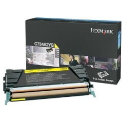Originalni toner za Lexmark C734A1YG rumena, rumen