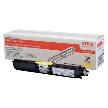 Toner OKI C110 (44250721) rumena, original - Kartuse.si