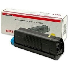 Originalni toner za OKI C3100 (42804513), rumen