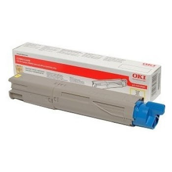 Toner OKI C3300 (43459329) rumena, original - Kartuse.si