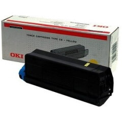 Originalni toner za OKI C5100 (42127405), rumen
