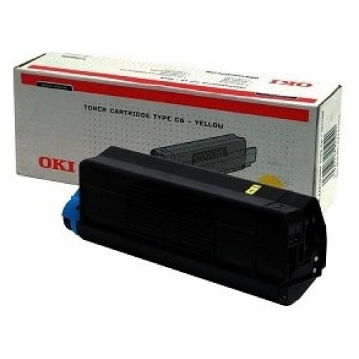 Toner OKI C5100 (42127405) rumena, original - Kartuse.si