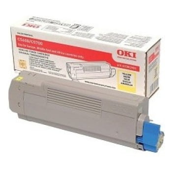 Toner OKI C5600 (43381905) rumena, original - Kartuse.si