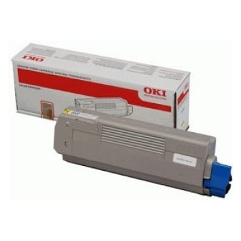 Toner OKI C610 (44315305) rumena, original - Kartuse.si