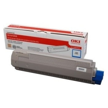 Toner OKI C810 (44059107) modra, original - Kartuse.si