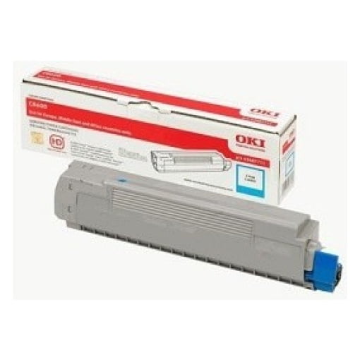 Toner OKI C8600 (43487711) modra, original - Kartuse.si