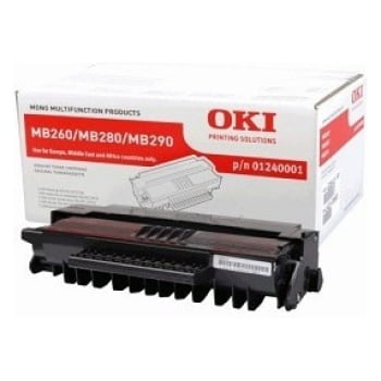 Toner OKI MB280 (01240001) črna, original - Kartuse.si