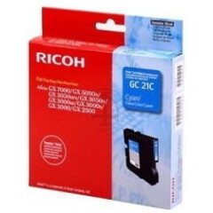 Originalna kartuša za Ricoh GC21 (405533), modra