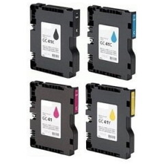Komplet kartuš za Ricoh GC41 HC, kompatibilna