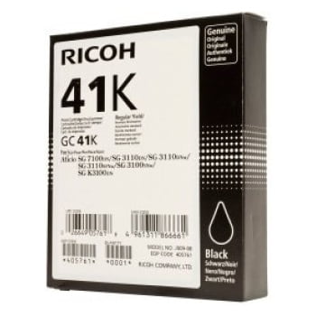 Kartuša Ricoh GC41BK HC (405761) črna, original - Kartuse.si