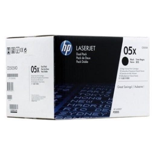 Toner HP 05X (CE505XD) dvojno pakiranje, original - Kartuse.si