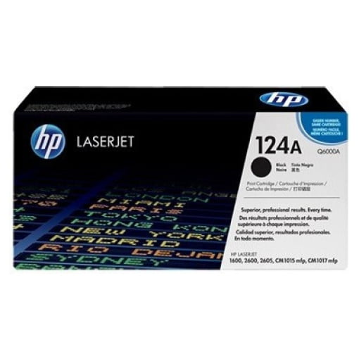 Toner HP 124A (Q6000A) črna, original - Kartuse.si