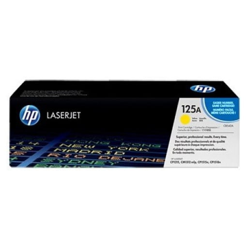 Toner HP 125A (CB542A) rumena, original - Kartuse.si