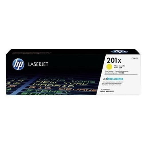 Toner HP 201X (CF402X) rumena, original - Kartuse.si