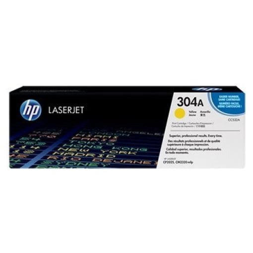 Toner HP 304A (CC532A) rumena, original - Kartuse.si